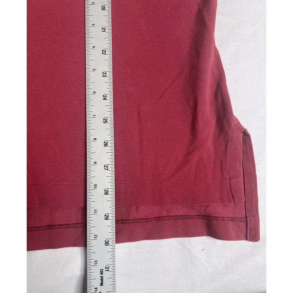 Polo Ralph Lauren‎ Men's Polo Shirt Short Sleeve Cotton Red Large
